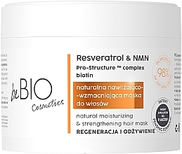 Fragrances, Perfumes, Cosmetics Restoration & Nourishment Hair Mask - BeBio Longevity Moisturizing & Strengthening Hair Mask