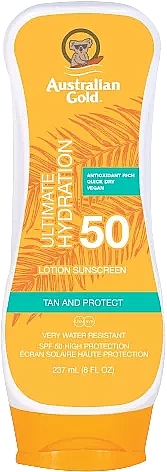 Sunscreen Body Lotion - Australian Gold Lotion Sunscreen Moisture Max SPF 50 — photo N1