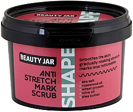 Anti Stretch Marks Scrub - Beauty Jar Shape Anti-Stretch Mark Scrub — photo N1