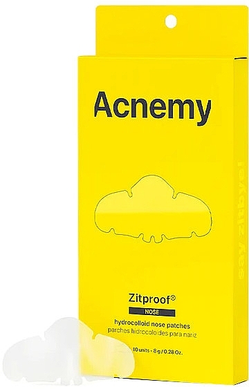 Hydrocolloid Nasal Patches, 10 pcs. - Acnemy Zitproof Nose — photo N1