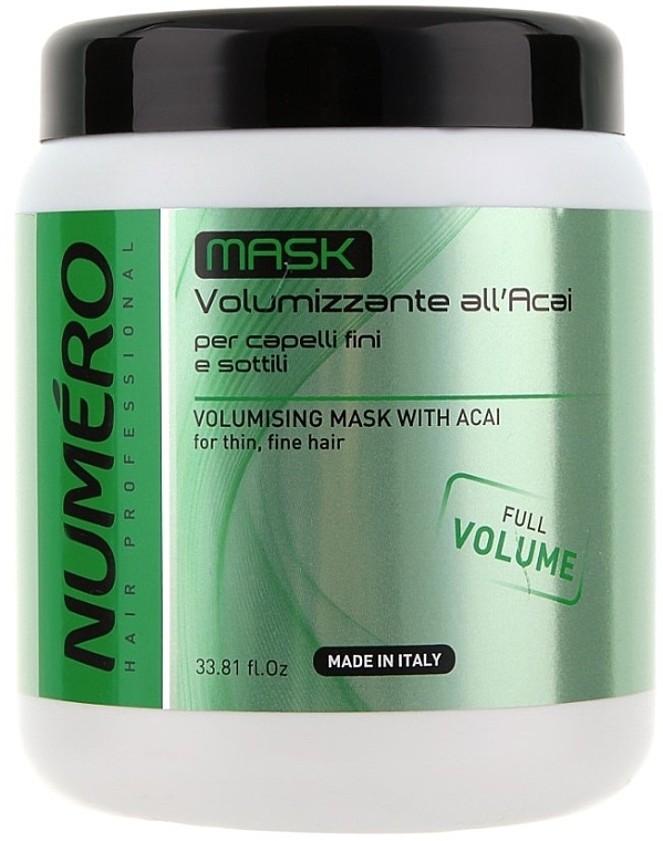 Volume Acai Mask - Brelil Numero Volumising Mask — photo N3