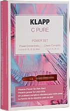 Fragrances, Perfumes, Cosmetics Set - Klapp C Pure Power Set (f/concentrate/3x2ml + f/cr/3ml)