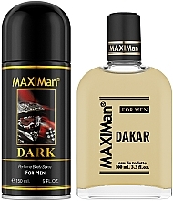 Aroma Parfume Maximan Dakar - Set (edt/100ml + deo/spray/150ml)  — photo N6