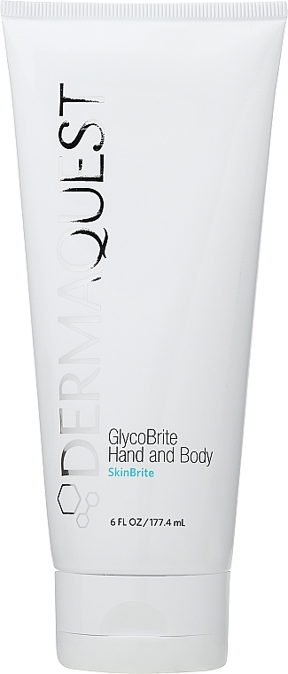 Brightening Hand & Body Cream - Dermaquest Skin Brite Glycobrite Hand And Body — photo N1