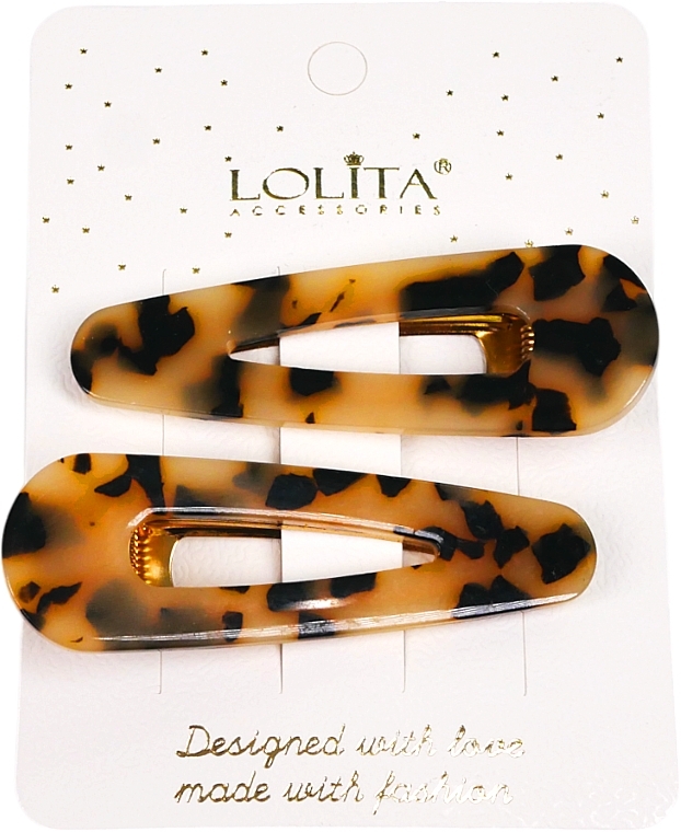 Leopard Hair Clip - Lolita Accessoires — photo N1