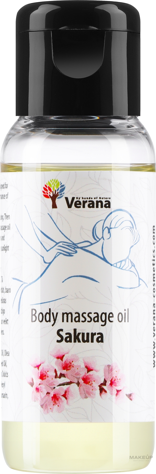 Sakura Body Massage Oil - Verana Body Massage Oil — photo 30 ml