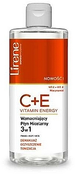 Firming Micellar Water - Lirene C + E Vitamin Energy Micelar Wather — photo N1