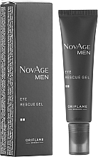 Fragrances, Perfumes, Cosmetics Tonic Eye Gel - Oriflame NovAge Men Eye Rescue Gel