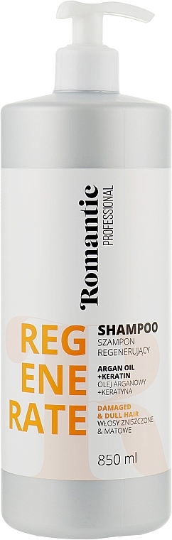 Damaged Hair Shampoo - Romantic Professional Helps to Regenerate Shampoo  — photo N1