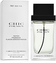 Carolina Herrera Chic for men - Eau de Toilette (tester with cap) — photo N2