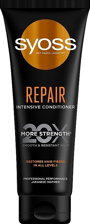 Intensive Conditioner for Dry & Damaged Hair - Syoss Repair Intensive Conditioner — photo N1