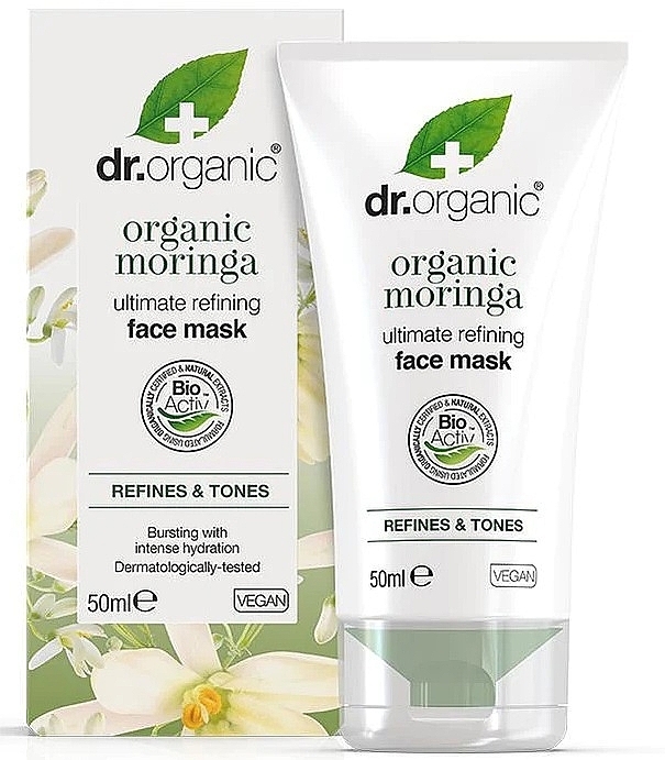 Moringa Oil Face Mask - Dr. Organic Moringa Face Mask — photo N4