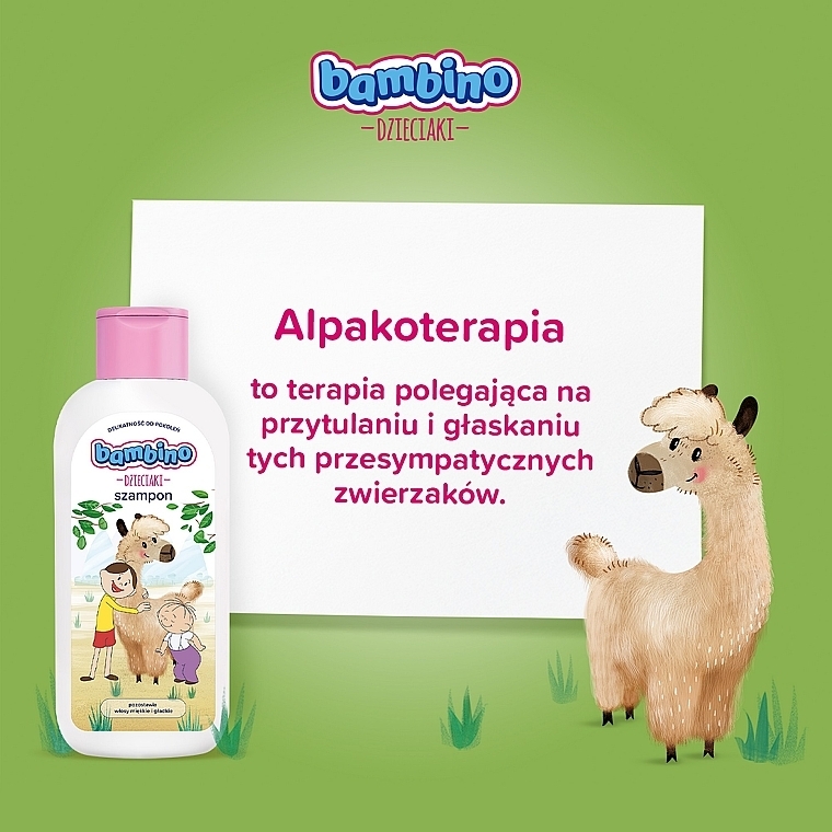 Baby Hair Shampoo ‘Lolek & Bolek on Train’ - Bambino Shampoo Special Edition — photo N4