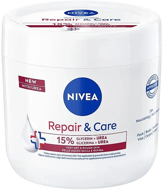 Repairing Urea Body Cream - NIVEA Repair & Care Urea — photo N1