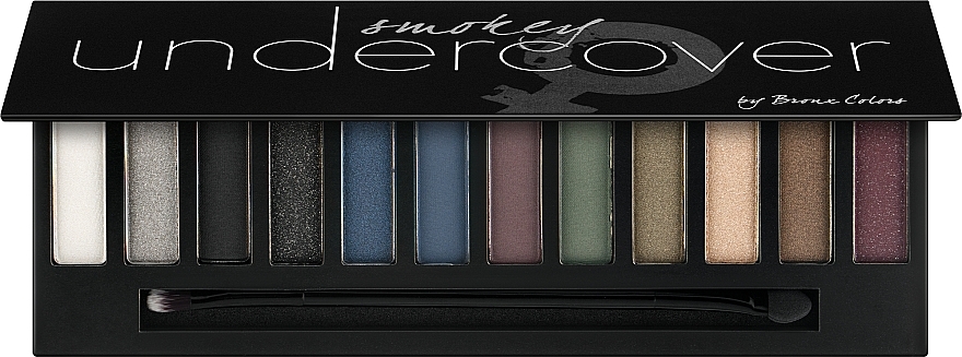 Eyeshadow Palette - Bronx Colors Smokey Undercover — photo N1