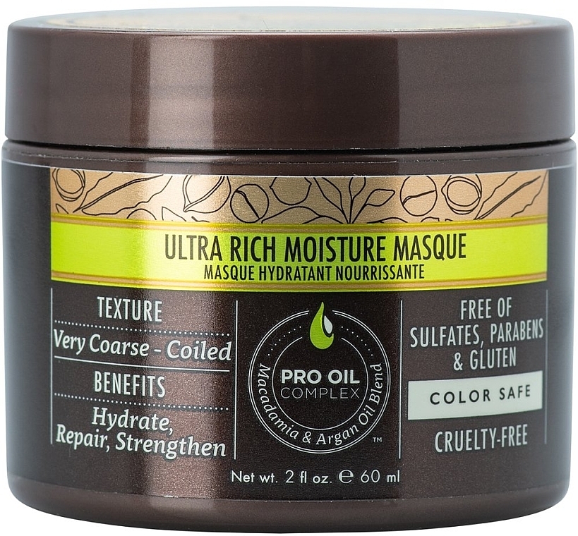 Ultra Moisturizing Hair Mask - Macadamia Professional Natural Oil Ultra Rich Moisture Masque — photo N5