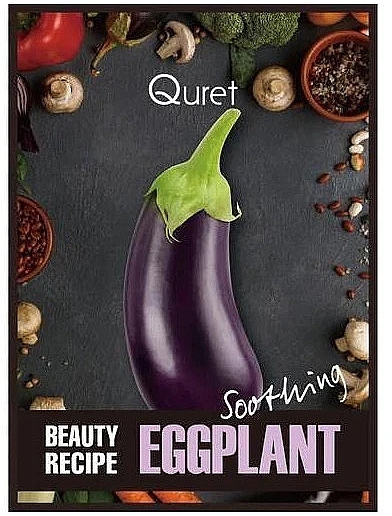 Soothing Mask - Quret Beauty Recipe Mask Eggplant Soothing — photo N1