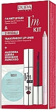 Fragrances, Perfumes, Cosmetics Set - Pupa I'm Kit Repairing Mask, Transparent Lip Liner And I'm Matt Lip Fluid