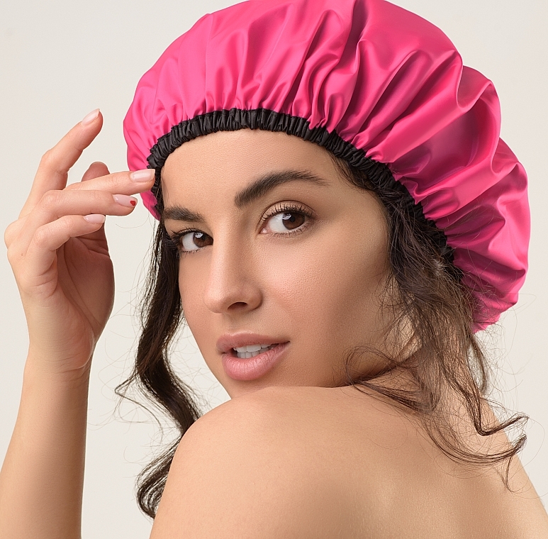 Chic Shower Cap, fuchsia - MAKEUP Bath Cap Fuchsia — photo N9