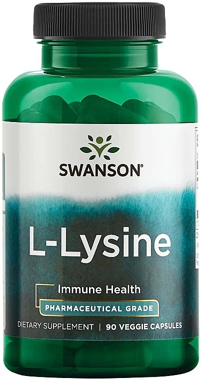 L-リシン サプリメント 500mg - Swanson L-Lysine — photo N1