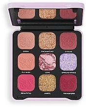 Eyeshadow Palette - I Heart Revolution Butterfly Eyeshadow Palette Wonderland — photo N2