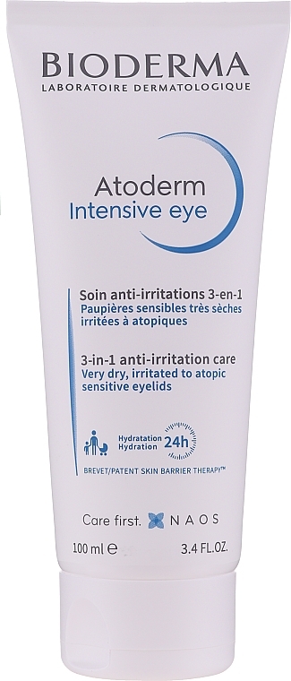 3-in-1 Eye Care - Bioderma Atoderm Intensive Eye — photo N2