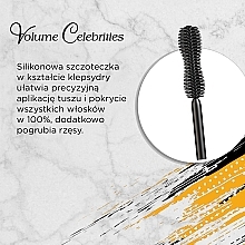 3-in-1 Mascara - Eveline Cosmetics Volume Celebrities Mascara — photo N4