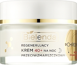 Fragrances, Perfumes, Cosmetics Regenerating Night Face Cream 40+ - Bielenda Chrono Age 24H Regenerating Anti-Wrinkle Night Cream