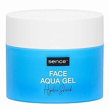 Fragrances, Perfumes, Cosmetics Moisturizing Face Gel - Sence Face Aqua Gel Hydro Shock 