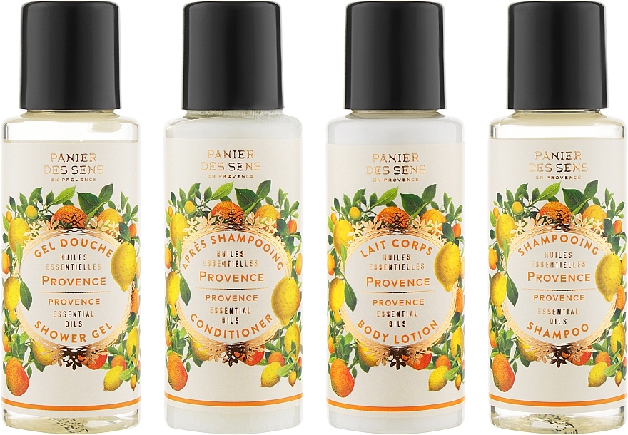 Set - Panier des Sens Travel Set Provence (sh/gel/40ml + shmp/40ml + lot/40ml + cond/40ml) — photo N3