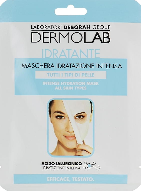 Moisturizing Sheet Mask - Deborah Dermolab Intense Hydration Mask — photo N3