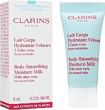 Fragrances, Perfumes, Cosmetics Body Milk - Clarins Body-Smoothing Moisture Milk (sample)