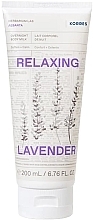 Fragrances, Perfumes, Cosmetics Body Lotion - Korres Body Milk Relaxing Lavender