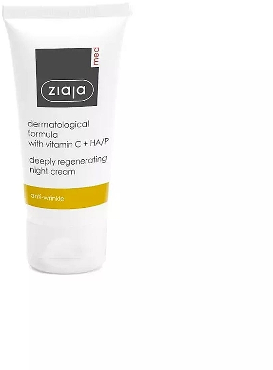 Vitamin C Regenerating Night Cream  - Ziaja Med Antioxidant Regenerating Night Cream — photo N1