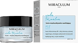 Fragrances, Perfumes, Cosmetics Active Moisturizing Cream Mask - Miraculum Woda Termalna 