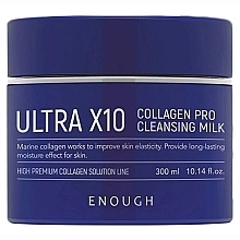 Fragrances, Perfumes, Cosmetics Collagen Face Cleansing Milk - Enough Ultra X10 Collagen Pro Cleansing Milk