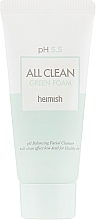 Cleansing Foam for Face - Heimish All Clean Green Foam pH 5.5 (mini size) — photo N1