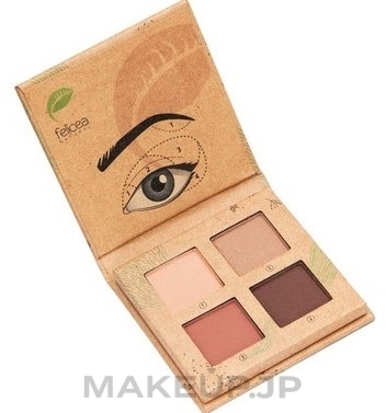 Eyeshdow Palette - Felicea Natural Eyeshadow — photo 201 - Nude