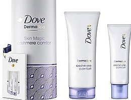 Fragrances, Perfumes, Cosmetics Set - Dove Cashmere Comfort Premium (b/lot/200ml + h/cr/75ml)