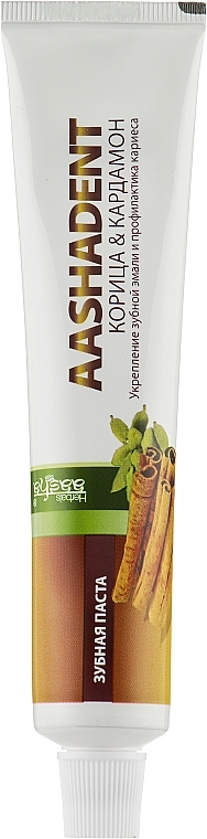 Cinnamon & Cardamom Toothpaste - Aasha Dent  — photo N3