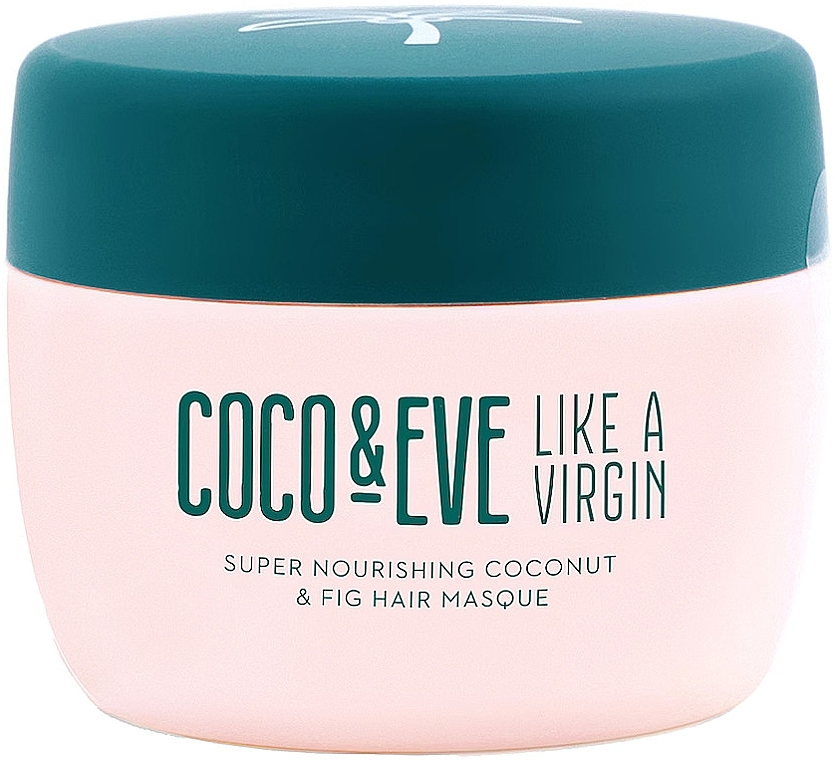 Nourishing Hair Mask with Coconut Extract - Coco & Eve Like A Virgin Super Nourishing Coconut & Fig Hair — photo N1
