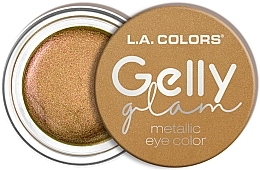 Fragrances, Perfumes, Cosmetics L.A. Colors Gelly Glam Metallic Eye Color - Eyeshadow