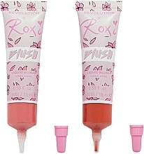 Liquid Blush Set - Makeup Revolution x Roxi Cherry Blossom Liquid Blush Duo (blush/2x15ml) — photo N22