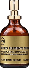 Hair Polishing Serum Spray - MTJ Cosmetics Superior Therapy Microelements Shine Boosting Serum — photo N1