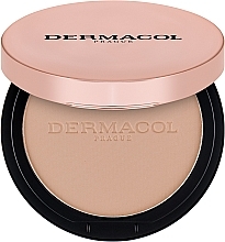 2-in-1 Compact Powder - Dermacol 24H Long-Lasting Powder And Foundation — photo N2