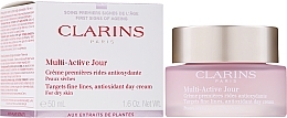 Day Cream for Dry Skin - Clarins Multi Active Antioxidant Day Cream For Dry Skin — photo N2