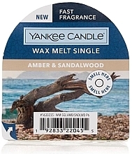 Scented Wax Melts - Yankee Candle Wax Melt Amber & Sandalwood — photo N1