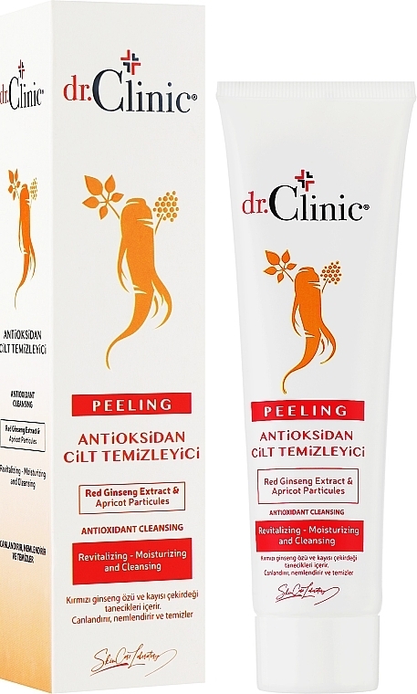 Face Peeling Cream with Ginseng Extract - Dr. Clinic — photo N6