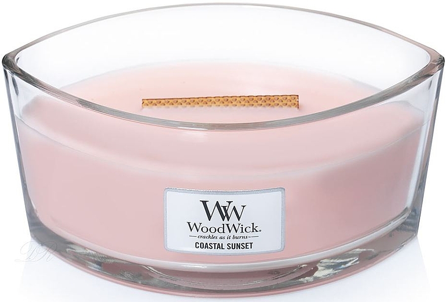 Scented Candle in Glass - WoodWick Coastal Sunset Hearthwick — photo N2