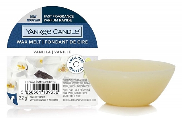 Aromatic Wax - Yankee Candle Wax Melt Vanille — photo N1